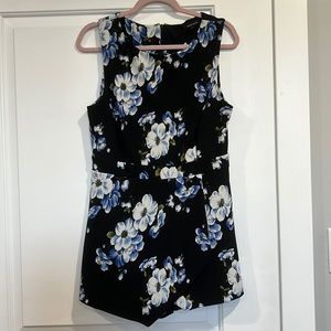 Floral Skort Romper